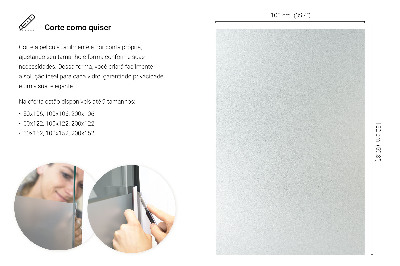 Samolepicí fólie na okna průsvitná