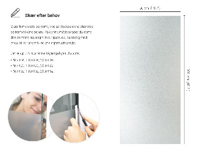 Samolepicí fólie na okna průsvitná