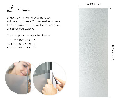 Samolepicí fólie na okna průsvitná