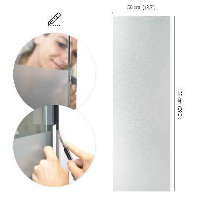 Samolepicí fólie na okna průsvitná