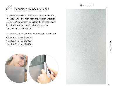 Samolepicí fólie na okna průsvitná