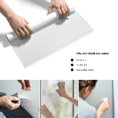 Samolepicí fólie na okna průsvitná