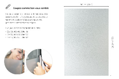 Samolepicí fólie na okna průsvitná