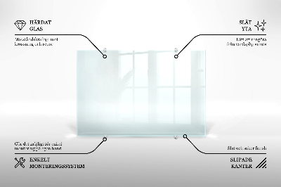 Kuchyňský panel transparentní