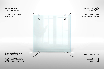 Kuchyňský panel transparentní
