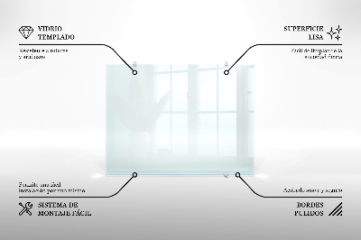 Kuchyňský panel transparentní