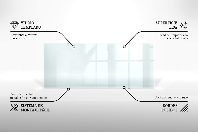 Kuchyňský panel transparentní