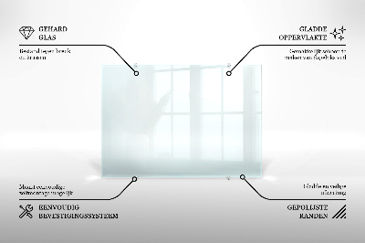 Kuchyňský panel transparentní