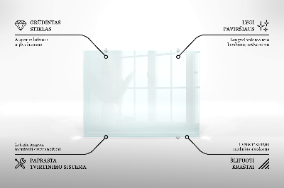Kuchyňský panel transparentní