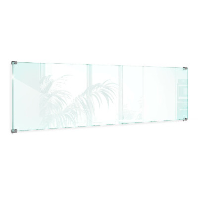 Kuchyňský panel transparentní