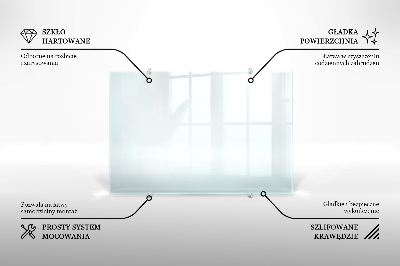 Kuchyňský panel transparentní