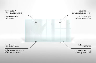Kuchyňský panel transparentní