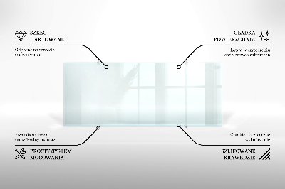 Kuchyňský panel transparentní