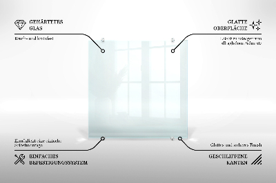Kuchyňský panel transparentní