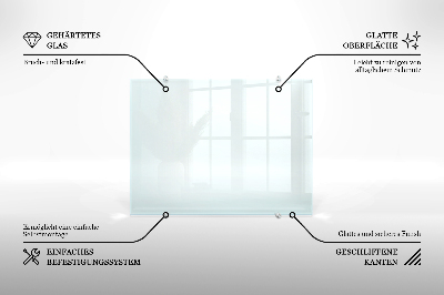 Kuchyňský panel transparentní
