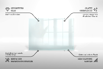 Kuchyňský panel transparentní