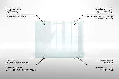 Kuchyňský panel transparentní