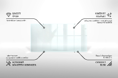 Kuchyňský panel transparentní