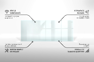 Kuchyňský panel transparentní
