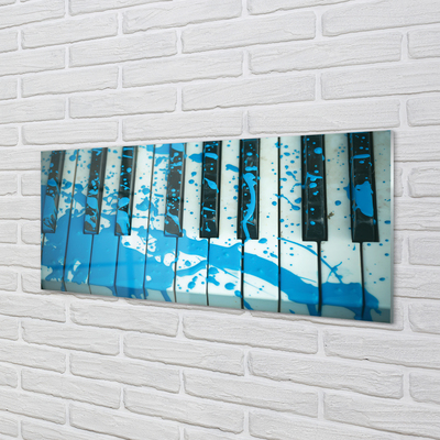 Skleněný panel piano lak