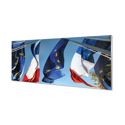 Skleněný panel flags