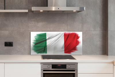 Skleněný panel flag itálie