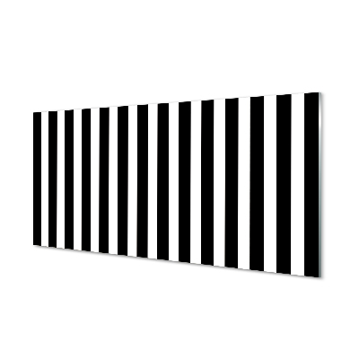 Skleněný panel Geometrické zebra pruhy