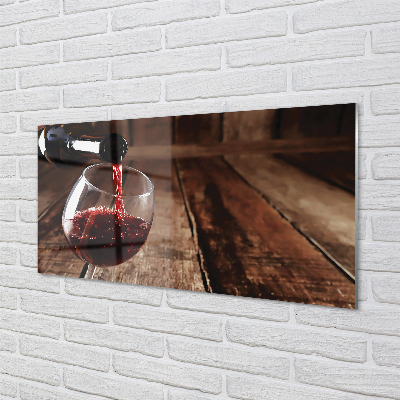 Skleněný panel Desky sklenice na víno
