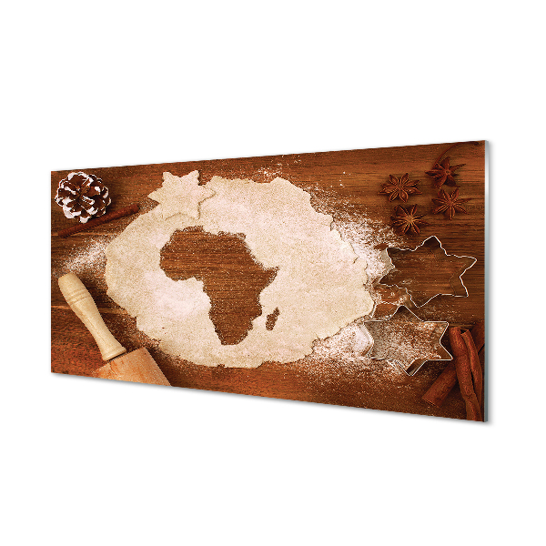 Skleněný panel Kuchyně pečivo válec Africa