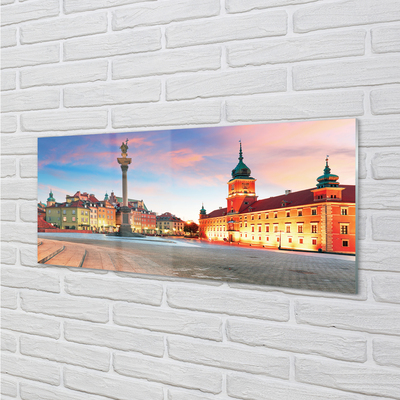 Skleněný panel Sunrise Varšava Staré Město