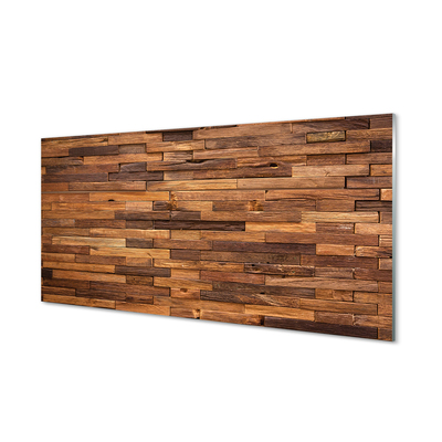 Skleněný panel Dřevěné panely desky