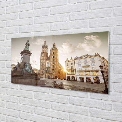 Skleněný panel Memorial Church Krakow