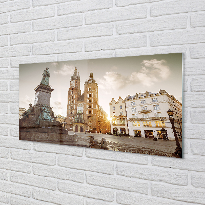 Skleněný panel Memorial Church Krakow