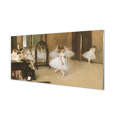 Skleněný panel Baletní tanec zábava