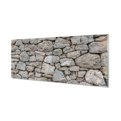 Skleněný panel Kamenná zeď wall