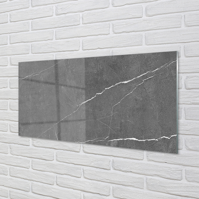 Skleněný panel Marble kamenná zeď