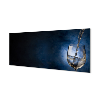Skleněný panel Bílé víno sklo