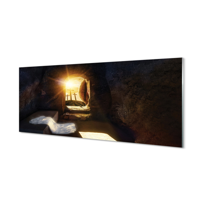 Skleněný panel Cave kříží slunce