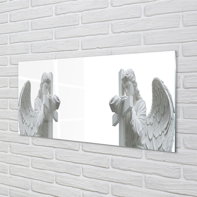 Skleněný panel modlitební andělé