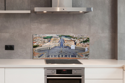 Skleněný panel Rome Vatican square panorama