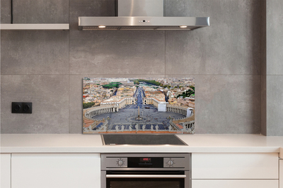 Skleněný panel Rome Vatican square panorama