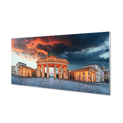 Skleněný panel Německo Brandenburg Gate