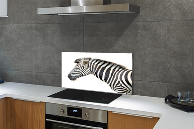 Skleněný panel zebra