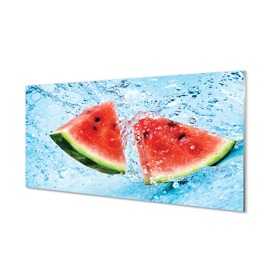 Skleněný panel meloun voda