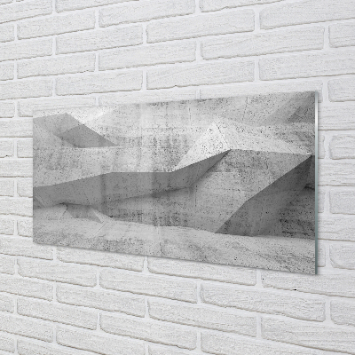 Skleněný panel Kámen abstrakce beton