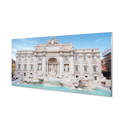 Skleněný panel Katedrála Rome Fountain