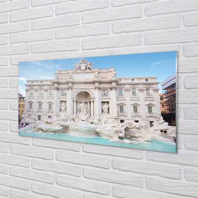 Skleněný panel Katedrála Rome Fountain
