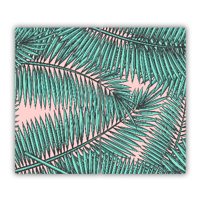 Skleněná krájecí deska Listy palmy