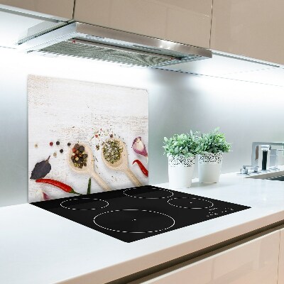 Skleněná krájecí deska Zelenina a koření