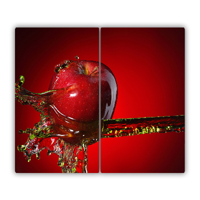Skleněná krájecí deska Jablko a voda